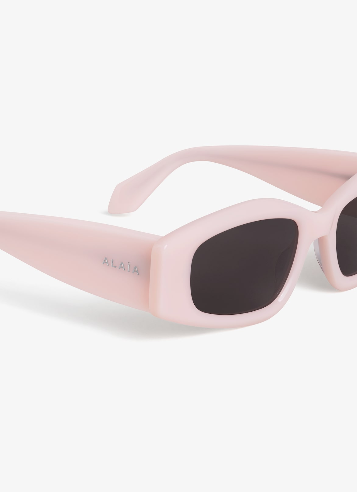 OVAL SUNGLASSES ALAÏA PINK OVAL SUNGLASSES